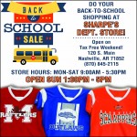 Sharpe’s Back to School