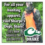 Sharpe’s hunting drake logo