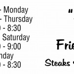 Western Sizzlin top bar