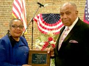 Minister receives award named for local historian