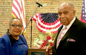 Minister receives award named for local historian