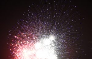 Patriotism in the city park