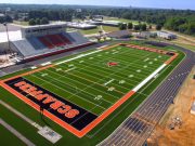 Stadium work nears completion