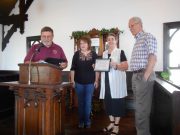 Restored church dedicated as museum by historical society