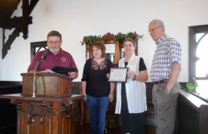Restored church dedicated as museum by historical society