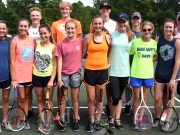 Practice underway for NHS Tennis Team