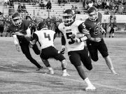 Gators outlast Outlaws, 56-41