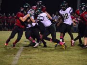 Rattlers roll Hornets, 60-36