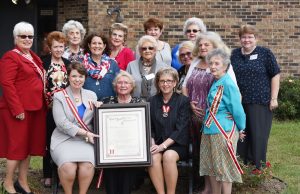Local United Daughters of the Confederacy chapter formed