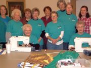 Thursday Afternoon Quilters meet weekly to provide handmade articles across state