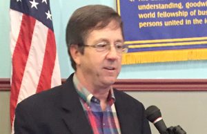 Senator Teague reviews session