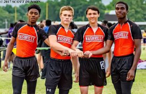 Nashville takes third in District 7-4A meet