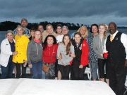 Brand USA tour enjoys an evening on Lake Ouachita