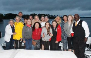 Brand USA tour enjoys an evening on Lake Ouachita