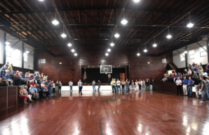 Lockesburg Gym re-opens, hundreds visit 1952 facility