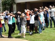 Students join eclipse watch