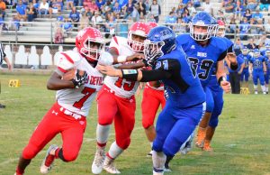 Outlaws fall to Mountain Pine 42-12