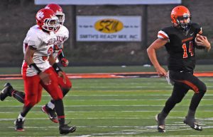 Junior Scrappers score at will early, then coast to 35-0 win