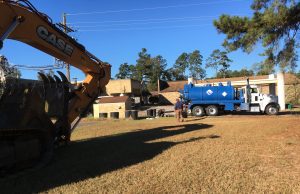 Demolition of former Howard Memorial Hospital underway