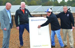 Rainy weather doesn’t thwart Husqvarna’s plans for events at two facilities in Nashville