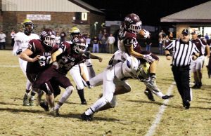 Lions advance with 56-22 victory