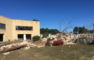 Demolition completed at former Howard Memorial Hospital