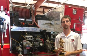 Newcomer picked as Fireman of the Year for Nashville VFD