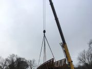 Footbridge set over Dodson Creek in Nashville