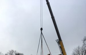 Footbridge set over Dodson Creek in Nashville