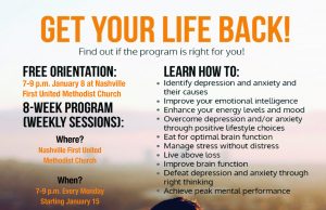 Depression recovery program set to start Jan. 8