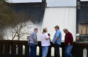 Pretty on the Outside: Another historic spill over Narrows Dam draws crowd, creates mess at lake