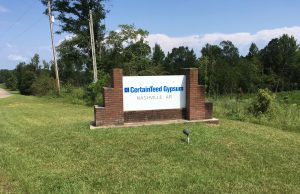 Off-duty county lawmen providing security at CertainTeed after personnel shake-up