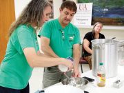 Evergreen Acres Farm owners share cheesemaking recipe with Master Gardeners