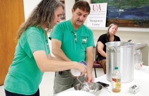 Evergreen Acres Farm owners share cheesemaking recipe with Master Gardeners