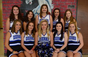 2018-2019 Dierks High School Cheer squad