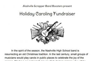 Scrapper Band Boosters to present ‘Holiday Caroling Fundraiser’