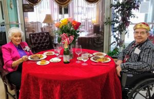 Valentine’s Day Royalty at Murfreesboro Rehab & Nursing Center