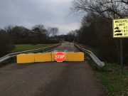Collins Road bridge over Mine Creek deteriorating, now closed
