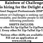 Rainbow Challenges