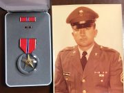 Medals earned by local soldier presented to family