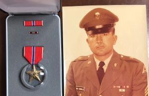 Medals earned by local soldier presented to family