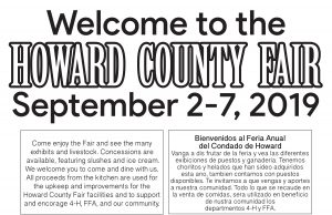 Howard County Fair Sept. 2-7; church to host Kiddie Carnival
