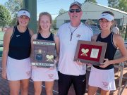 Scrapperettes win fourth straight District 4A tennis championship