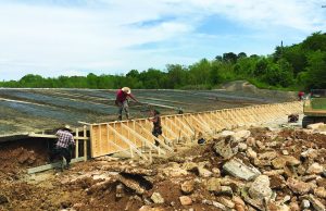 Project underway to prevent erosion at city’s Lake Nichols