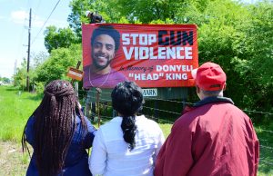 Family places billboard in memory of son with anti-gun violence message