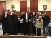 Officials take oaths; investiture held for new judge