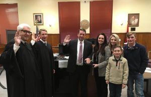 Officials take oaths; investiture held for new judge