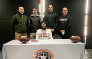 Scrapper signs up to play football at HSU