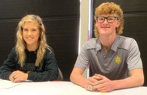 NHS golfer, baseball player sign up with Arkansas Tech