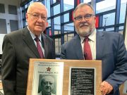 Two ‘distinguished scholars’ honored by NHS